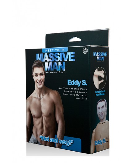 Sexy Shop Online I Trasgressivi - Bambolo Gonfiabile - Massive Man Eddy S Love Doll - NMC