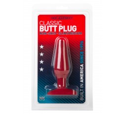 Sexy Shop Online I Trasgressivi - Plug Anale Classico - Butt Plug Non Skid Slim M Red - Doc Johnson