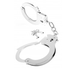 sexy shop online i trasgressivi Manette In Metallo - Designer Metal Handcuffs Silver - Pipedream