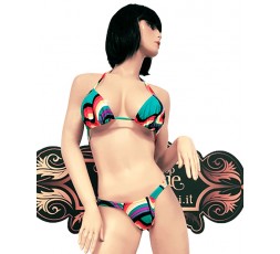 Sexy Shop Online I Trasgressivi - Bikini Transgender - Bikini Multicolore - Ivete Pessoa