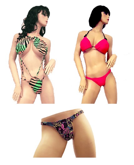 Sexy Shop Online I Trasgressivi - Promo Moda Transgender - Promo Pack Tris N. 3 - Ivete Pessoa