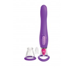 Sexy Shop Online I Trasgressivi - Vibratore Design - Stimolatore Her Ultimate Pleasure Purple - Pipedream