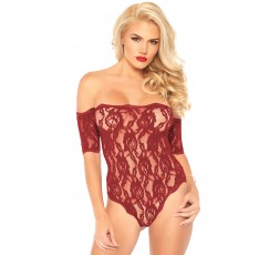 Sexy Shop Online I Trasgressivi - Sexy Lingerie - Lace Teddy And Bottom Red S/M - Leg Avenue