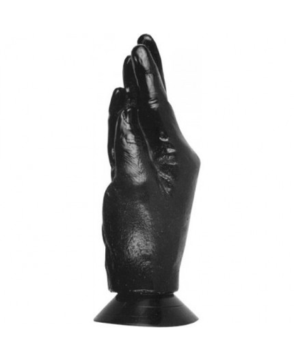 Sexy Shop Online I Trasgressivi - Mano Per Fisting - Mano Nera con Ventosa - All Black