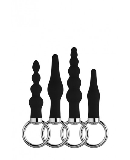 Sexy Shop Online I Trasgressivi - Kit e Set - Back Up Butt Plug Kit Black - NMC Sexy Shop Online I Trasgressivi - Kit e Set - Back Up Butt Plug Kit Black - NMC