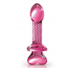 Sexy Shop Online I Trasgressivi - Plug Anale In Vetro - Icicles N. 82 Pink - Pipedream