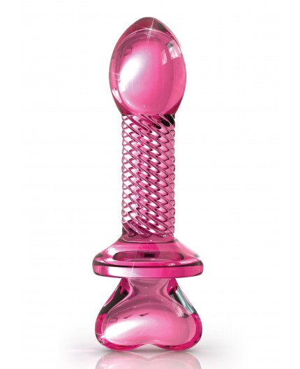 Sexy Shop Online I Trasgressivi - Plug Anale In Vetro - Icicles N. 82 Pink - Pipedream