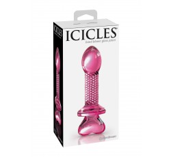 Sexy Shop Online I Trasgressivi - Plug Anale In Vetro - Icicles N. 82 Pink - Pipedream