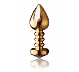 Sexy Shop Online I Trasgressivi - Plug Anale In Metallo - Luv Plug Gold - Pipedream