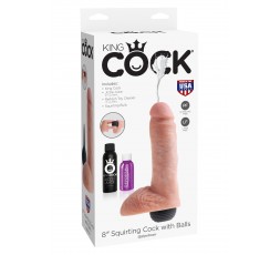 Sexy Shop Online I Trasgressivi - Fallo Realistico Dildo - Squirting Con Testicoli King Cock 9 - Pipedream