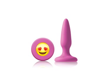 Plug Anale Classico - Mojis Plug ILY Pink - NS Novelties