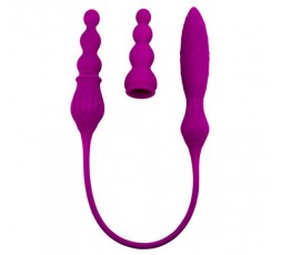 Sexy Shop Online I Trasgressivi - Sex Toy Coppia Design - Vibratore Doppio 2X - Adrien Lastic