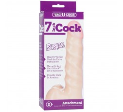 Sexy Shop Online I Trasgressivi - StrapOn Donna - Vac U Lock 7 Inch Cock Raging Hard Ons - Doc Johnson