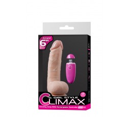 Sexy Shop Online I Trasgressivi - Fallo Realistico Dildo Vibrante - G Girl 6" Pvc Rechargeable Vibrator - NMC