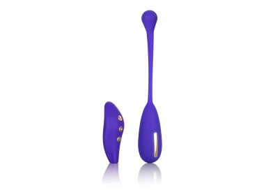 Ovulo Vibrante Wireless - Estim Remote Kegel Exerciser Blue - California Exotics Novelties Ovulo Vibrante Wireless - Estim Remote Kegel Exerciser Blue - California Exotics Novelties