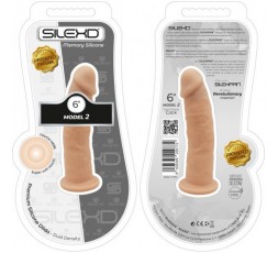 Sexy Shop Online I Trasgressivi - Fallo Realistico Dildo - Premium Silicone Dildo Flesh Mod.2 6'' - Silexd