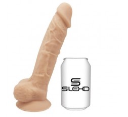 Sexy Shop Online I Trasgressivi - Fallo Realistico Dildo - Premium Silicone Dildo Flesh Mod.1 9'' - Silexd