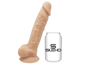 Fallo Realistico Dildo - Premium Silicone Dildo Flesh Mod.1 9'' - Silexd