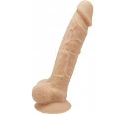 Sexy Shop Online I Trasgressivi - Fallo Realistico Dildo - Premium Silicone Dildo Flesh Mod.1 7'' - Silexd