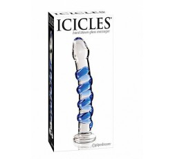 Sexy Shop Online I Trasgressivi - Dildo Anale In Vetro - Icicles N.05 - Pipedream