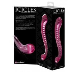 Sexy Shop Online I Trasgressivi - Dildo Anale In Vetro - Icicles N.69 Pink - Pipedream