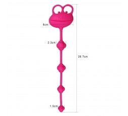 Sexy Shop Online I Trasgressivi - Palline Anali - 10" Silicone Frog Anal Beads - Lovetoy