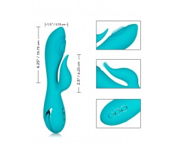 Sexy Shop Online I Trasgressivi - Vibratore Rabbit - Santa Monica Starlet Blue - California Exotic Novelties