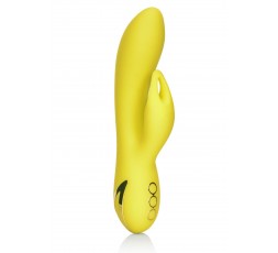 Sexy Shop Online I Trasgressivi - Vibratore Rabbit - Venice Vixen Yellow - California Exotic Novelties