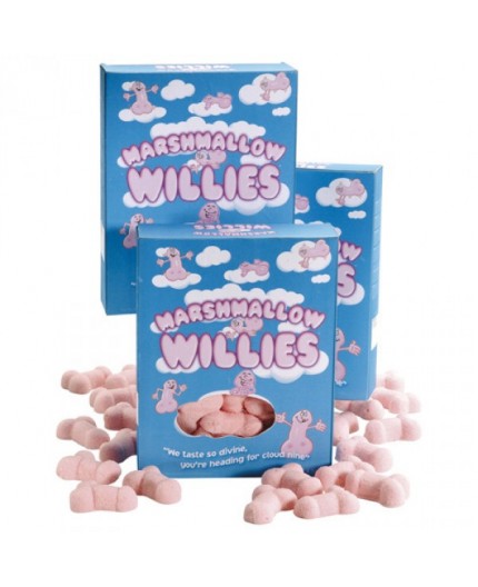 sexy shop online i trasgressivi Gadgets Scherzi - Marshmallow Willies - Spencer E Fleetwood Ltd