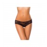 Sexy Shop Online I Trasgressivi - Sexy Lingerie - Slip Perizoma Nero in Pizzo