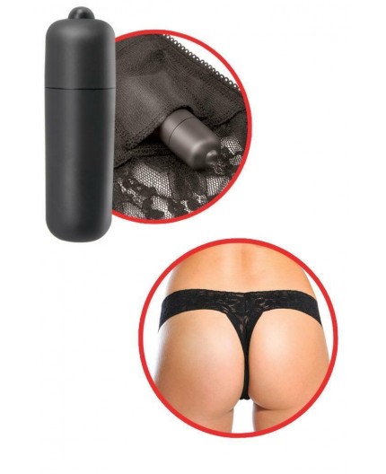 Sexy Shop Online I Trasgressivi - Stimolatore Clitoride - Hanky Spank Me Vibrating Pant - Pipedream