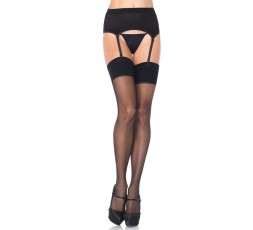 Sexy Shop Online I Trasgressivi - Calze & Collant - Set Calze e Reggicalze Garterbelt And Stocking Spandex Sheer - Leg Avenue