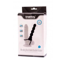 sexy shop online i trasgressivi - StrapOn Doppia Penetrazione - Vibrating Fantasy Double Prober - Lovetoy