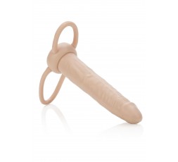 sexy shop online i trasgressivi StrapOn Doppia Penetrazione - Accommodator Penetrator System Skin - California Exotics