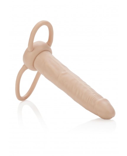 sexy shop online i trasgressivi StrapOn Doppia Penetrazione - Accommodator Penetrator System Skin - California Exotics