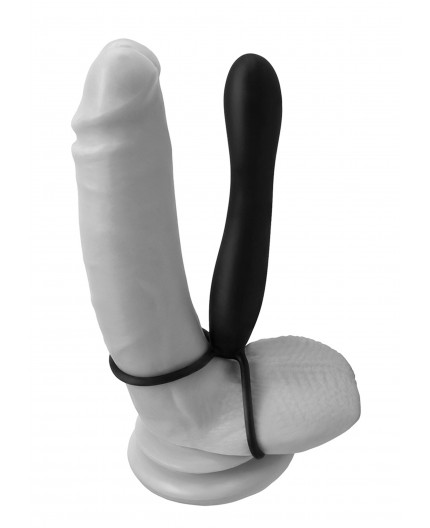 sexy shop online i trasgressivi - StrapOn Doppia Penetrazione - Double Trouble Black - Pipedream