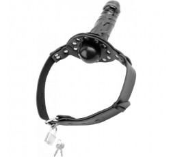 Sexy Shop Online I Trasgressivi - Costrittivi - Deluxe Ball Gag with Dong - Pipedream