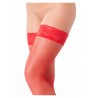 Sexy Shop Online I Trasgressivi - Calze & Collant - Calze Autoreggenti Rete Rosse Hold Up Stockings Amorable - Rimba