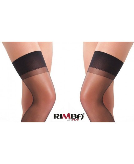 Sexy Shop Online I Trasgressivi - Calze & Collant - Calze Autoreggenti Nere Stockings Amorable - Rimba