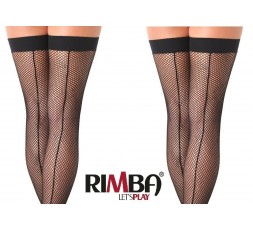 Sexy Shop Online I Trasgressivi - Calze & Collant - Calze a Rete Autoreggenti Nere Fishnet Stockings Amorable – Rimba