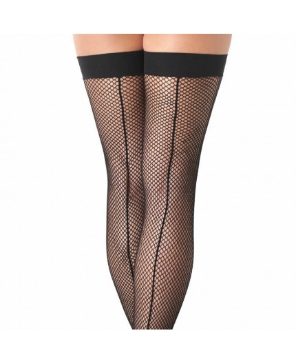 Sexy Shop Online I Trasgressivi - Calze & Collant - Calze a Rete Autoreggenti Nere Fishnet Stockings Amorable – Rimba