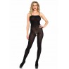 Sexy Shop Online I Trasgressivi - Bodystocking - Bodystocking Nero Opaco - Leg Avenue