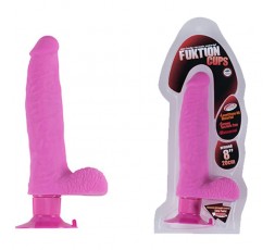 Sexy Shop Online I Trasgressivi - Fallo Realistico Dildo Vibrante - Fuktion Cups Pink Vibrating Dong – NMC