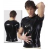 Sexy Shop Online I Trasgressivi - T-Shirt Uomo - T-Shirt In Latex Nero Lucido - Latexa