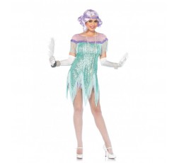 Sexy Shop Online I Trasgressivi - Carnevale Donna - Costume da Foxtrot Flirt Verde - Leg Avenue