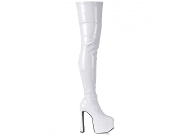 Stivale - Delight 2007 Bianco - Pleaser Stivale - Delight 2007 Bianco - Pleaser