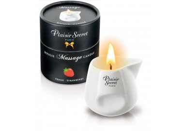 Candela Per Massaggi - Massage Candle Strawberry - Plaisirs Secrets Candela Per Massaggi - Massage Candle Strawberry - Plaisirs Secrets
