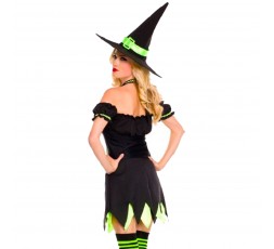 Sexy Shop Online I Trasgressivi - Halloween Donna - Costume da Holly Dark Witch - Music Legs