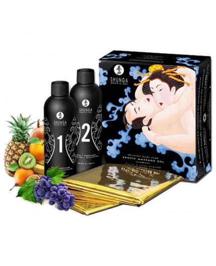 Sexy Shop Online I Trasgressivi - Kit e Set - Body Oriental Massage Gel Set Exotic - Shunga Sexy Shop Online I Trasgressivi - Kit e Set - Body Oriental Massage Gel Set Exotic - Shunga