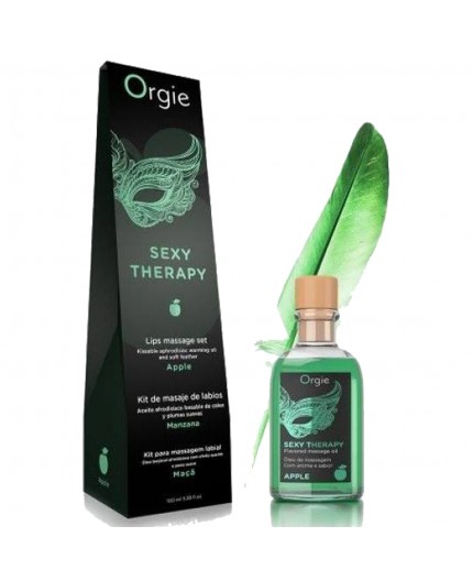 Sexy Shop Online I Trasgressivi - Olio Per Massaggi - Lips Massage Kit Apple - Orgie